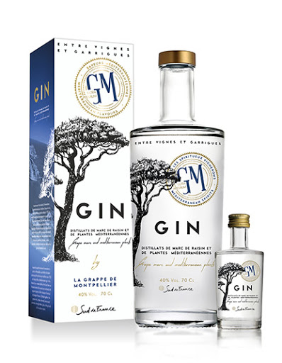 Gin Grappe de Montypellier.