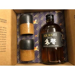 Akashi Meisei 50cl 40° Coffret 2 japanese cups