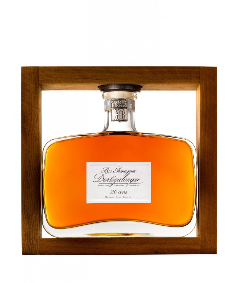 Carafe yogi 50cl Armagnac 20 ans  Dartigalongue