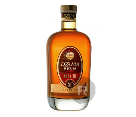 Dzama rhum nosy be prestige 52°