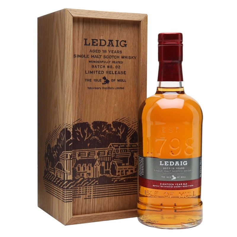 ledaig 18 ans sherry finish