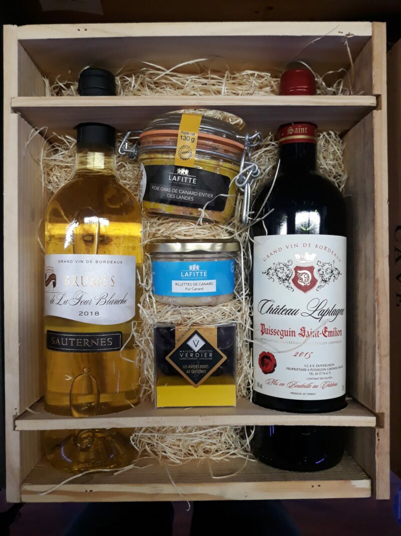 Coffret Gourmand 2 bouteilles "exemple"