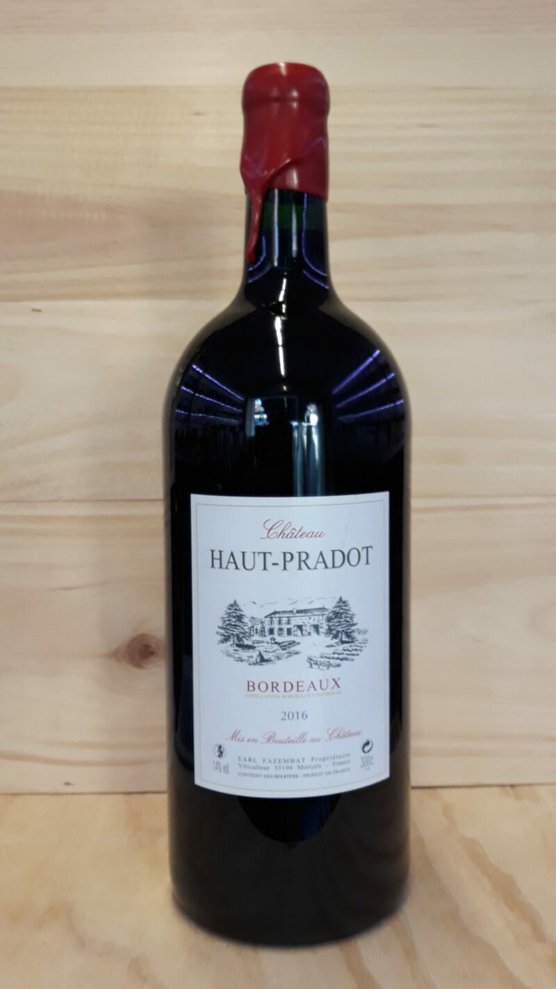 Château Haut-Pradot 2016 jéroboam