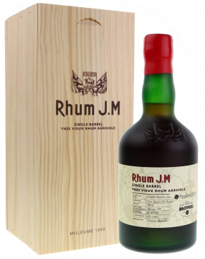 Rhum Agricole JM millesime1999 21ans brut de fut single cask