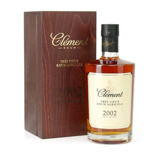 Vieux rhum Clément 2002  20ans d'âge