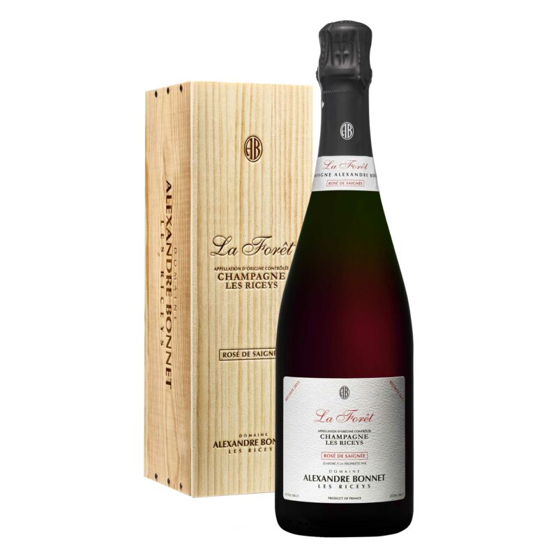 La Forêt  Alexandre Bonnet rosé de saignée coffret bois