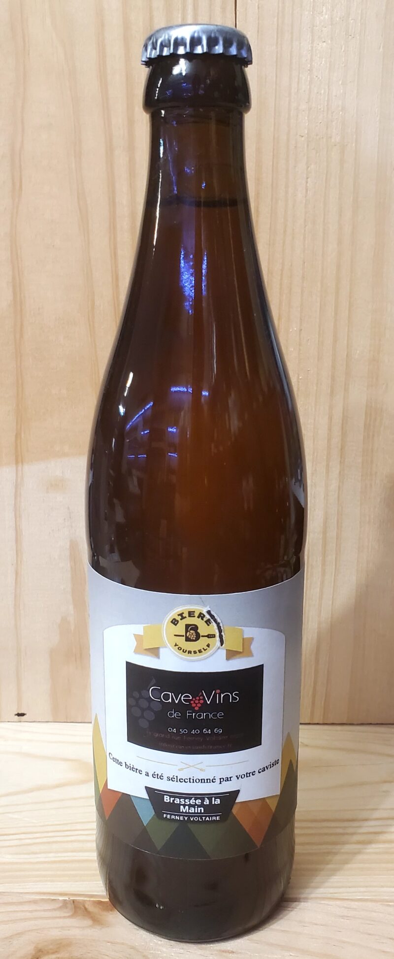 Bière de la cave . IPA légère .